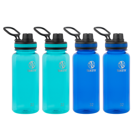 tritan-water-bottle-with-spout-lid-4-pack-b1 50276-Tritan-Spout-32-4pk-Ocean-Royal-angle.png
