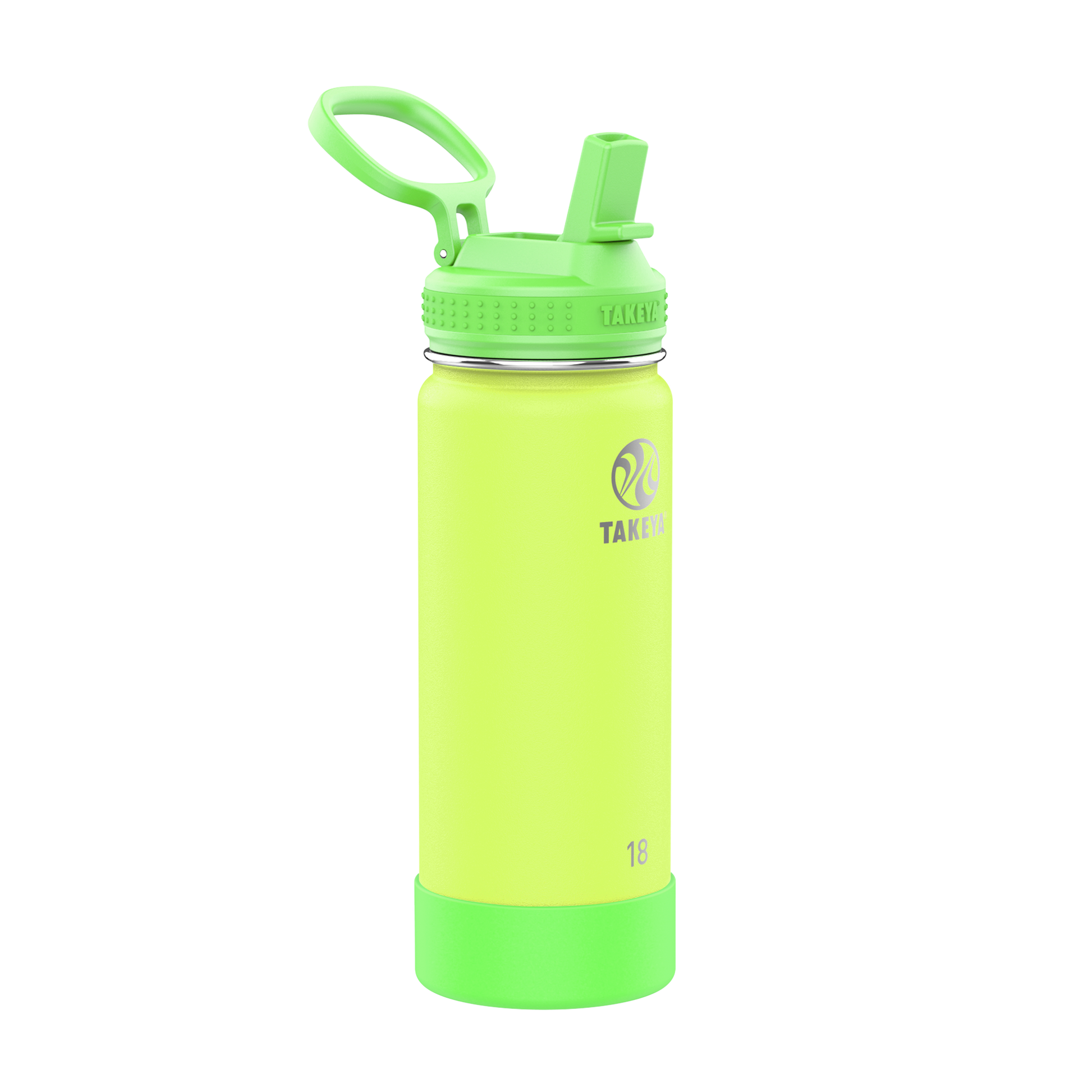 actives-kids-glow-in-the-dark-water-bottle-with-straw-lid-x8 51075-Actives-Kids-Straw-18-GID-LightningGreen-angle.png