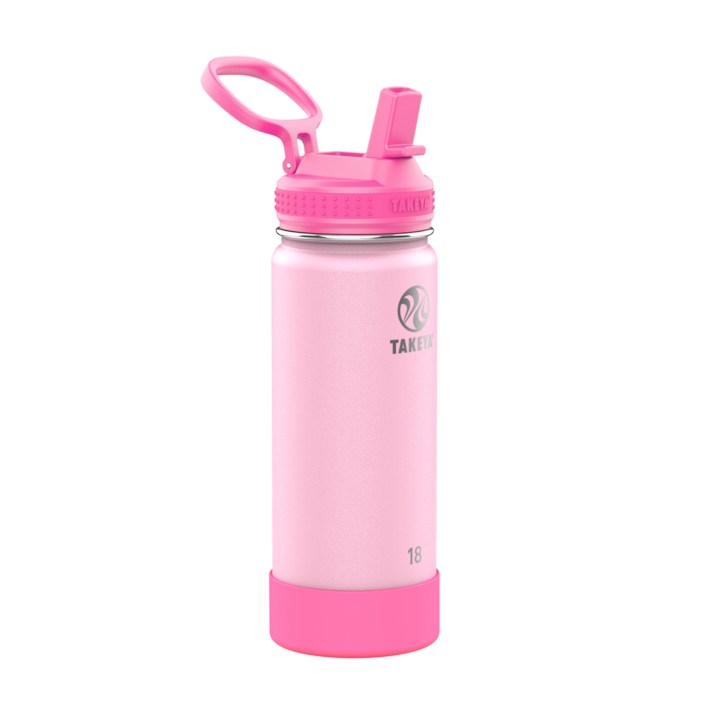 actives-kids-glow-in-the-dark-water-bottle-with-straw-lid-x8 51076-Actives-Kids-Straw-18-GID-SummerGlowPink-angle.png