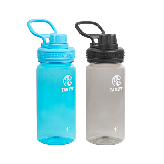 tritan-water-bottle-bundle-with-spout-lid-2-pack-c9 51476-Tritan-Spout-18-2pk-BreezyBlue-StormyBlack-Front_1.png